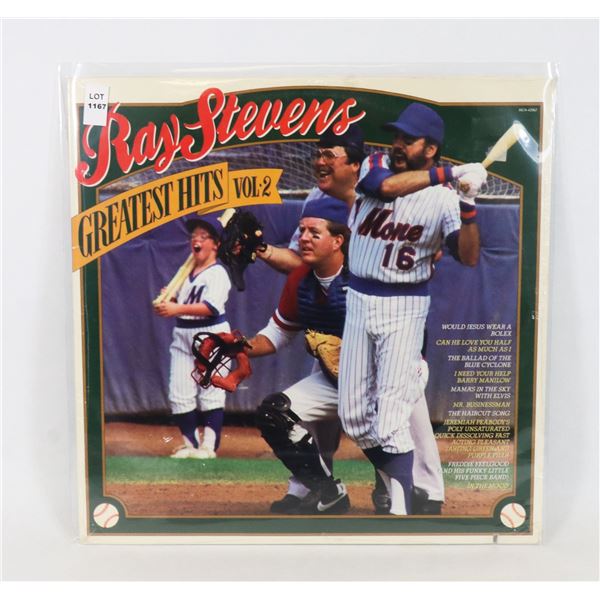 #1167 SEALED VINYL RAY STEVENS GREATEST HITS VOL 2