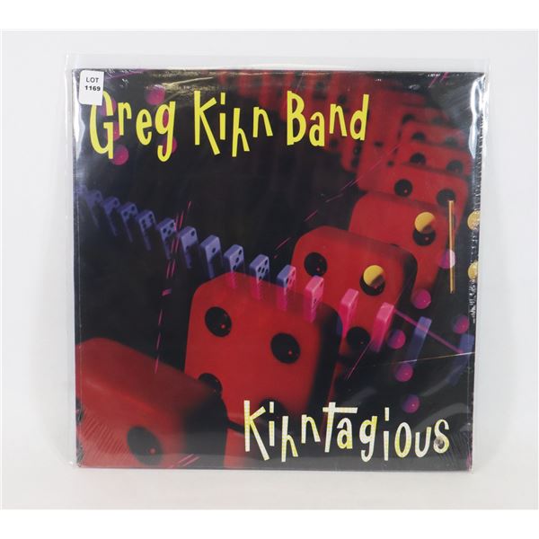 #1169 SEALED VINYL GREG KIHN BAND KIHNTAGIOUS