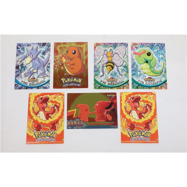 #1178 POKÉMON NON-PLAYING CARD GAME LOT OF 7