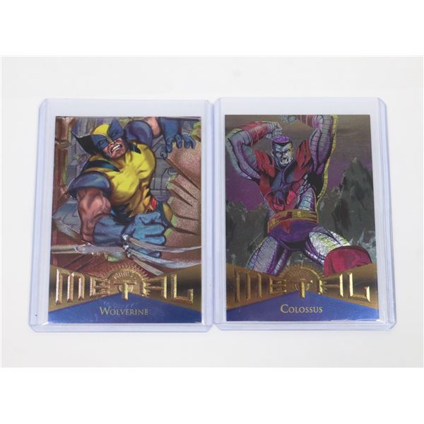 #1185 MARVEL METAL WOLVERINE #125 CARD 1995 W/