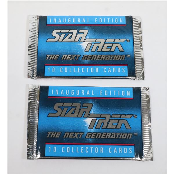 #1190 STAR TREK THE NEXT GENERATION SEALED CARDS