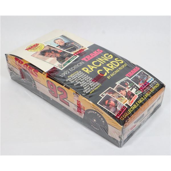 #1194 SEALED 1992 PREMIER EDITION TRAKS RACE CARDS
