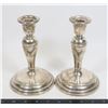Image 1 : #1202 BIRKS CANDLE STICK WEIGHTED SET STERLING