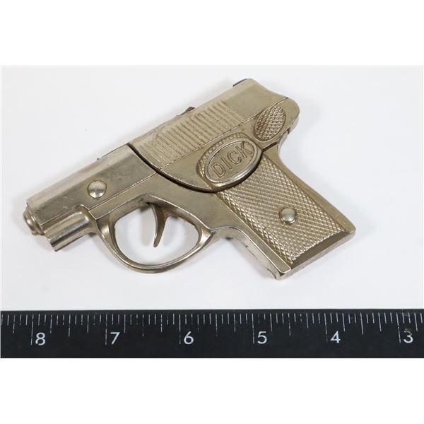#1206 VINTAGE DICK TRACY TOY CAP GUN METAL