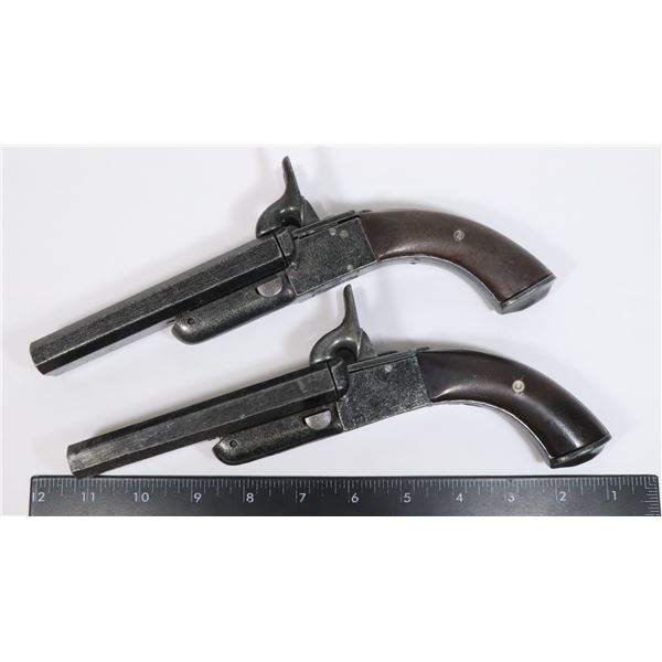#1207 1970'S FLINTLOCK PISTOLS NON FIRING DISPLAY