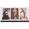 Image 1 : #1215 VINTAGE PIN UP LAW VEGAS SHORGIRLS LOT OF 3