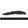 Image 1 : #1229 KERSHAW KNIFE 1550 BLACK BLADE KEN ONION USA