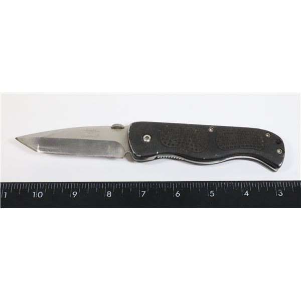 #1230 MODERN POCKET KNIFE K02017 HAS WEAR MADE