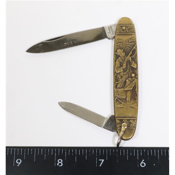 #1231 HUNTING POCKET KNIFE SOLINGEN GERMANY