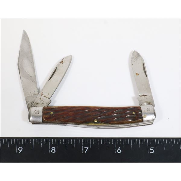 #1237 JAPANESE POCKET KNIFE VINTAGE MID 20TH