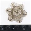 Image 1 : #1274 VINTAGE COSTUME JEWELRY PIN BROACH FLOWER