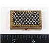 Image 1 : #1275 VINTAGE COSTUME JEWELRY SMALL BOX