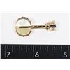 Image 1 : #1280 VINTAGE COSTUME JEWELRY BANJO BROACH PIN