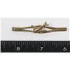 Image 1 : #1286 VINTAGE TIE CLIP 1950'S AIRLINE PLANE