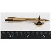 Image 1 : #1287 VINTAGE TIE CLIP MEDIEVAL AXE HICKOK USA