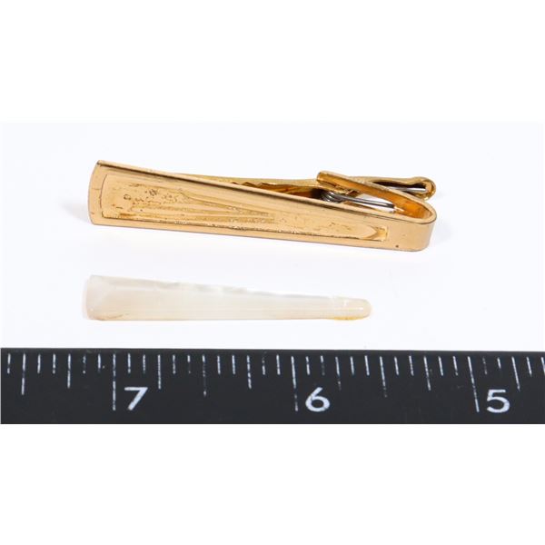 #1299 VINTAGE TIE CLIP FASHION MID 20TH CENTURY