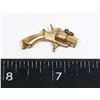 Image 2 : #1301 RARE REVOLVER PISTOL GUN PENDANT 1800'S
