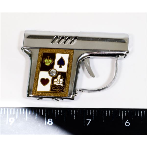 #1303 VINTAGE LIGHTER GOLDWYN PISTOL 1960'S JAPAN
