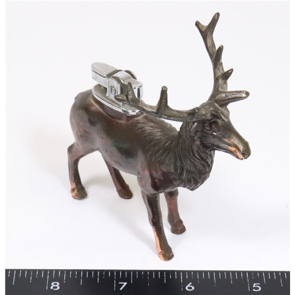 #1308 VINTAGE LIGHTER BANFF CANADA ELK DESIGN