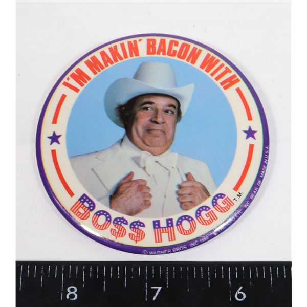 #1329 BOSS HOGG DUKES OF HAZZARD TV SHOW PIN
