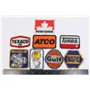 Image 1 : #1339 LARGE LOT OIL & GAS PATCHES CRESTS INC GULF