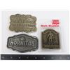 Image 1 : #1344 LOT BELT BUCKLES ALBERTA PREMIUM HORNITOS