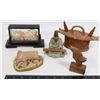 Image 1 : #1351 LOT ASSORTED DECORATIVE ART PIECES CHINESE