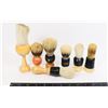 Image 1 : #1367 LARGE LOT VINTAGE SHAVING BRUSHES