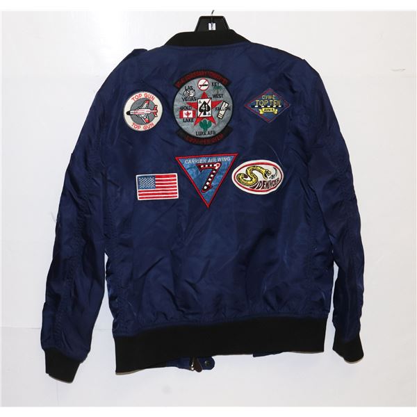 #1371 SHISHANG JACKET W/ MODERN PATCH DESIGN