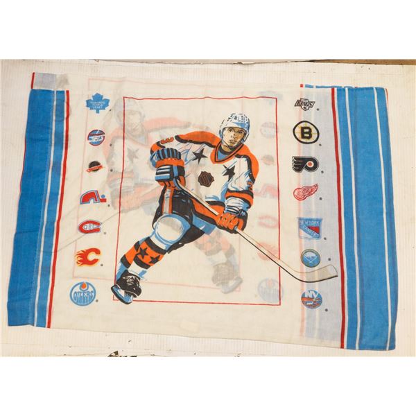 #1374 WAYNE GRETZKY EDMONTON OILERS PILLOW CASE