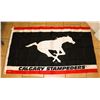 Image 1 : #1375 CALGARY STAMPEDERS LARGE SIZE FLAG FOOTBALL