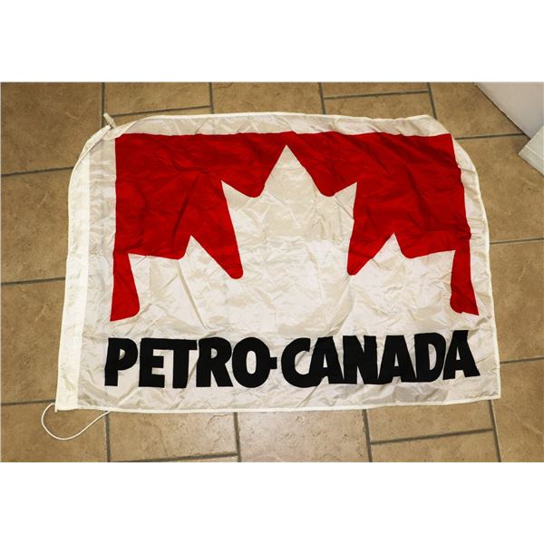 #1376 PETRO CANADIAN LARGE SIZE FLAG