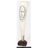 Image 1 : #1382 CARVED HORN AFRICAN MASK DESIGN VINTAGE