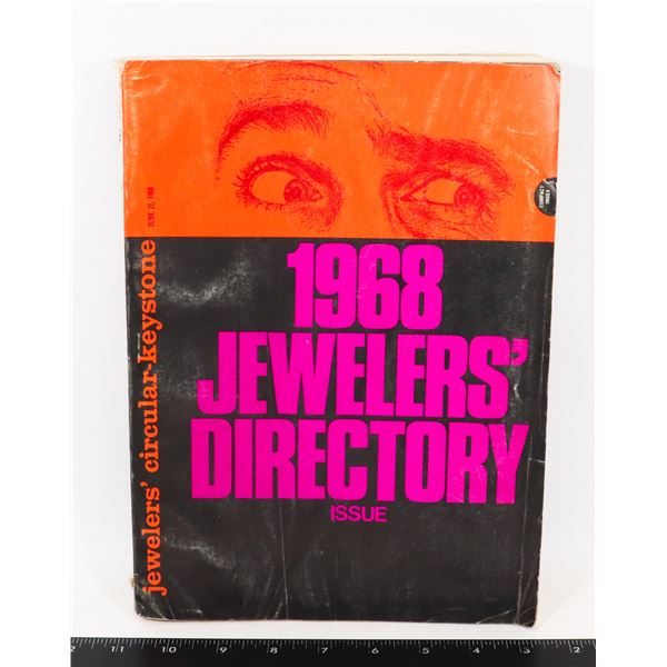 #1389 1968 JEWELERS DIRECTORY CATALOG VINTAGE