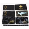 Image 1 : #1404 STAR TREK LOT 6 WALLET ORGANIZERS INCLUDES