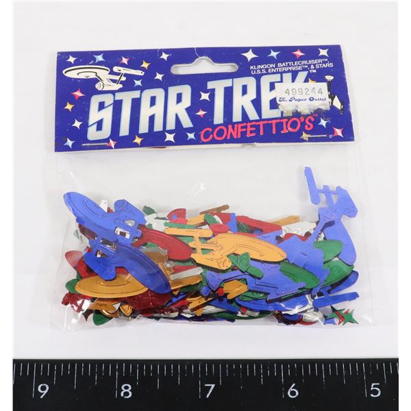 #1408 SEALED STAR TREK CONFETTIO'S USS ENTERPRISE