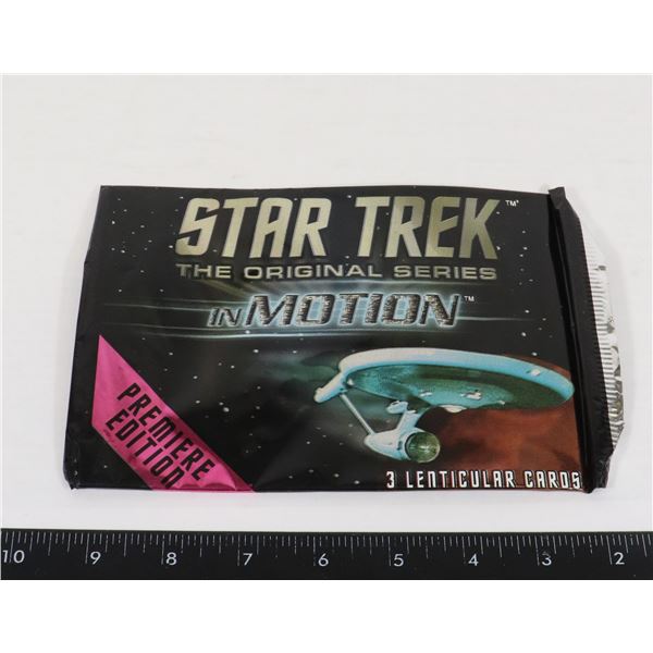 #1413 STAR TREK ORIGINAL SERIES MOTION CARD SEALED