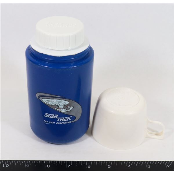 #1414 1988 STAR TREK THE NEXT GENERATION THERMOS