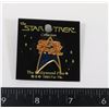 Image 1 : #1417 1993 STAR TREK PIN ON PACKAGING HOLLYWOOD