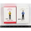 Image 1 : #1437 STAR TREK ORNAMENT SPOCK AND CHEKOV LOT