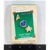 Image 1 : #1439 STAR TREK INSIGNIAS MINIATURE SET OF 3 BOXED