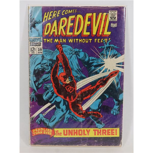 #1446 MARVEL COMICS DAREDEVIL #39 APRIL 1968