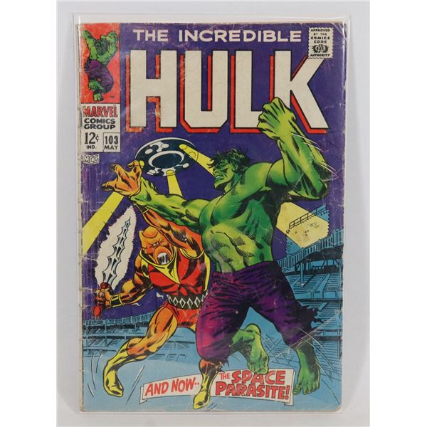 #1449 MARVEL COMICS INCREDIBLE HULK #103 MAY 1968