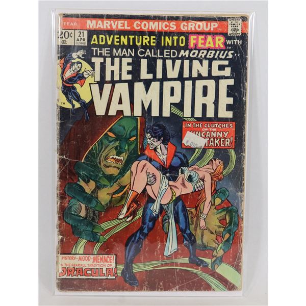 #1451 MARVEL COMICS ADVENTURE INTO FEAR #21 1974