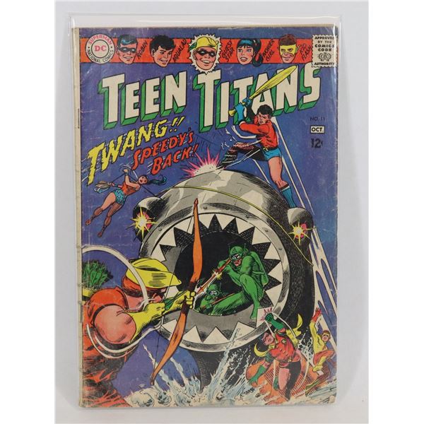 #1455 DC DETECTIVE COMICS TEEN TITANS #11 OCT 1967