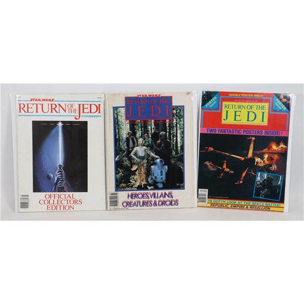 #1468 STAR WARS RETURN OF THE JEDI MAGAZINES 1983