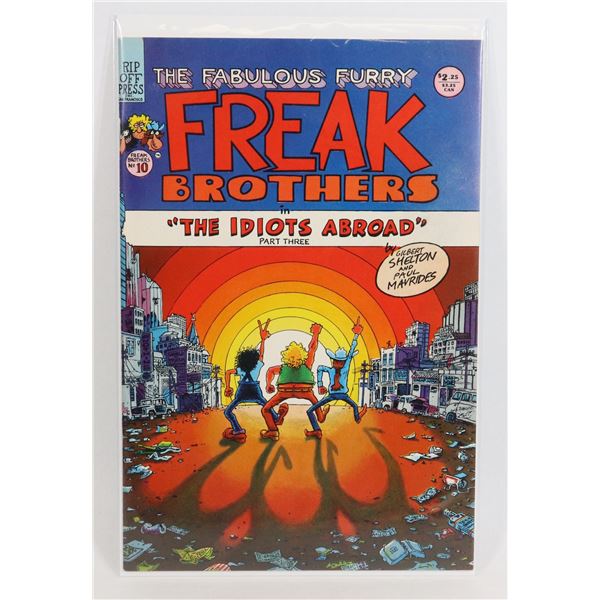 #1482 FABULOUS FURRY FREAK BROTHERS #10 1987