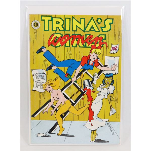 #1491 KITCHEN SINK COMICS TRINA'S WOMEN 1976