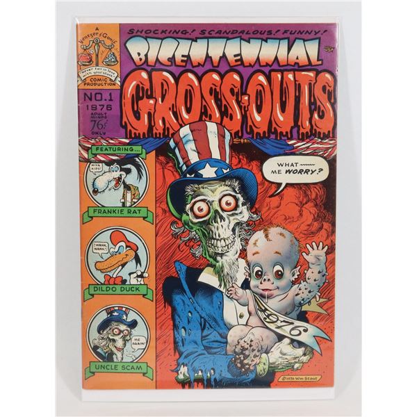 #1493 COMIX BICENTENNIAL GROSS-OUTS #1 1976