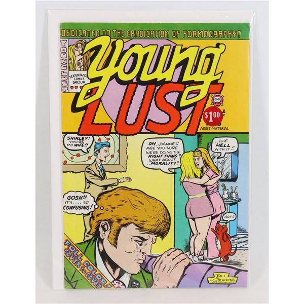 #1494 SEXPLOITATION COMICS YOUNG LUST #3 1972